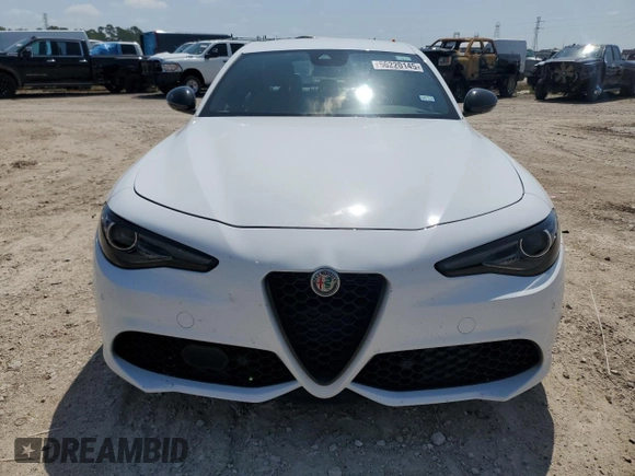 2020 Alfa Romeo Giulia Ti Sport с VIN ZARFAMBN1L7636628, выставлен на аукционе Copart как лот 56220145 с пробегом 59 768 миль миль и Списание • Salvage title. История ставок и продаж доступна на DreamBid. Изображение 5.