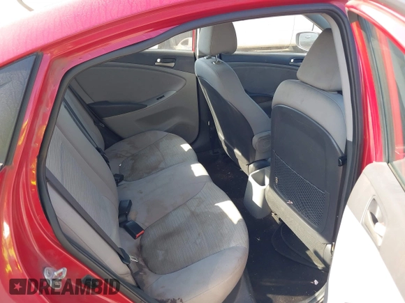 2017 Hyundai Accent SE with VIN KMHCT4AEXHU200728, listed as a IAAI auction lot 42015224 with 139,327 mi miles. Bid and sale history available at carsss.com. Image 8.
