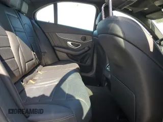 2017 Mercedes-Benz C 300 with VIN WDDWF4KB8HR214942, listed as a Copart auction lot 53439155 with 112,240 mi miles and Salvage Title. Bid and sale history available at carsss.com. Image 10.