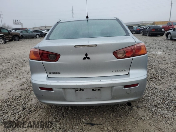 2009 Mitsubishi Lancer DE with VIN JA3AU16UX9U000388, listed as a Copart auction lot 81074024 with 186,003 mi miles and Salvage Title. Bid and sale history available at carsss.com. Image 6.
