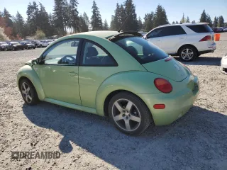 2003 Volkswagen New Beetle Coupe GLS with VIN 3VWCD21C23M406673, listed as a Copart auction lot 53209135 with 106,430 mi miles and Salvage Title. Bid and sale history available at carsss.com. Image 2.