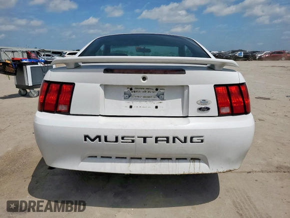 2004 Ford Mustang Standard with VIN 1FAFP40664F183429, listed as a Copart auction lot 60099525 with 162,981 mi miles and Salvage title. Bid and sale history available at DreamBid. Image 6.