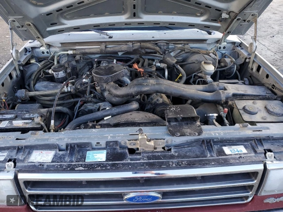 1990 Ford F-250 with VIN 1FTHX26H9LKA97005, listed as a Copart auction lot 86840874 with 111,275 mi miles and Salvage title. Bid and sale history available at DreamBid. Image 13.