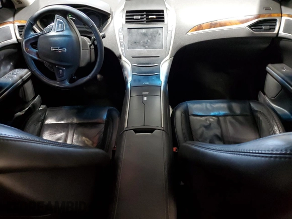2014 Lincoln MKZ with VIN 3LN6L2GK6ER825015, listed as a Copart auction lot 53108575 with 0 mi miles and Salvage Title. Bid and sale history available at carsss.com. Image 8.