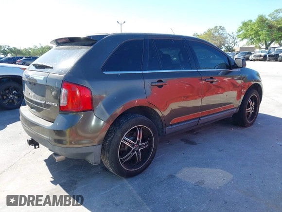 2011 Ford Edge Limited with VIN 2FMDK3KC7BBA35555, listed as a IAAI auction lot 41809606 with 179,822 mi miles. Bid and sale history available at carsss.com. Image 4.