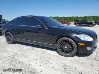 2007 Mercedes-Benz S-Class 5.5L V8 with VIN WDDNG71X97A049701, listed as a Copart auction lot 53332195 with 149,153 mi miles and Clean Title. Bid and sale history available at carsss.com. Image 4.