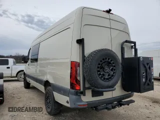 2021 Mercedes-Benz Sprinter with VIN W1Y4ECVY0MT080290, listed as a Copart auction lot 87269454 with 30,092 mi miles and Salvage Title. Bid and sale history available at DreamBid. Image 2.
