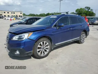 2017 Subaru Outback Touring z VIN 4S4BSATC8H3335639, wystawiony jako Copart lot #54178275 z przebiegiem 43 987 mil mil oraz Szkoda całkowita • Salvage title. Historia ofert i sprzedaży dostępna na DreamBid. Obrazek 1.