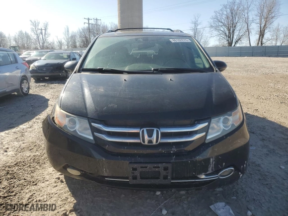 2014 Honda Odyssey Touring with VIN 5FNRL5H91EB039932, listed as a Copart auction lot 48162275 with 0 mi miles and Clean Title. Bid and sale history available at carsss.com. Image 5.