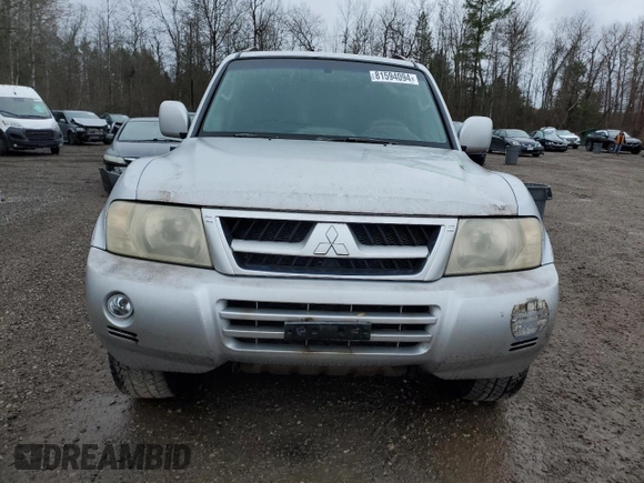 2003 Mitsubishi Montero LTD with VIN JA4NW51S73J602047, listed as a Copart auction lot 81594094 with 326,567 mi miles and Clean Title. Bid and sale history available at carsss.com. Image 5.