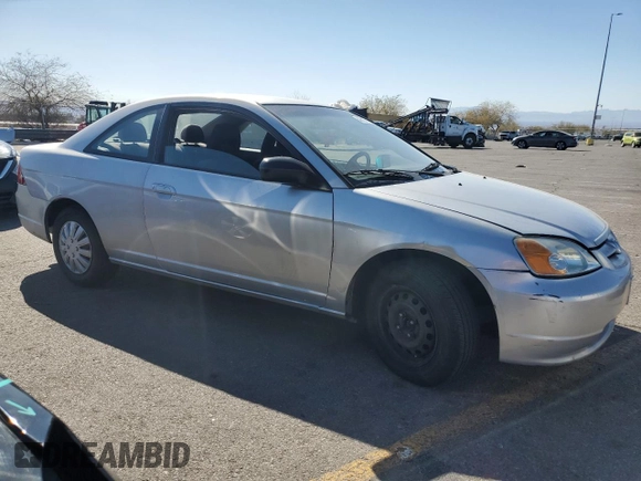 2003 Honda Civic LX with VIN 1HGEM21513L081210, listed as a Copart auction lot 44827515 with 128,045 mi miles and Clean Title. Bid and sale history available at DreamBid. Image 4.
