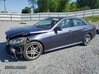 2016 Mercedes-Benz E 350 Sport with VIN WDDHF5KB1GB198217, listed as a Copart auction lot 52678485 with 89,829 mi miles and Salvage Title. Bid and sale history available at DreamBid. Image 1.