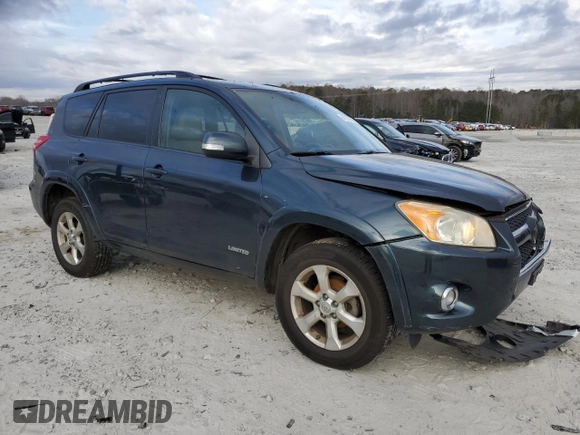 2009 Toyota RAV4 Ltd with VIN JTMBF31V59D000410, listed as a Copart auction lot 47377075 with 150,328 mi miles and Salvage Title. Bid and sale history available at carsss.com. Image 4.