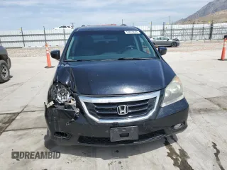 2008 Honda Odyssey Touring with VIN 5FNRL38908B092436, listed as a Copart auction lot 59914655 with 186,462 mi miles and Salvage title. Bid and sale history available at DreamBid. Image 5.
