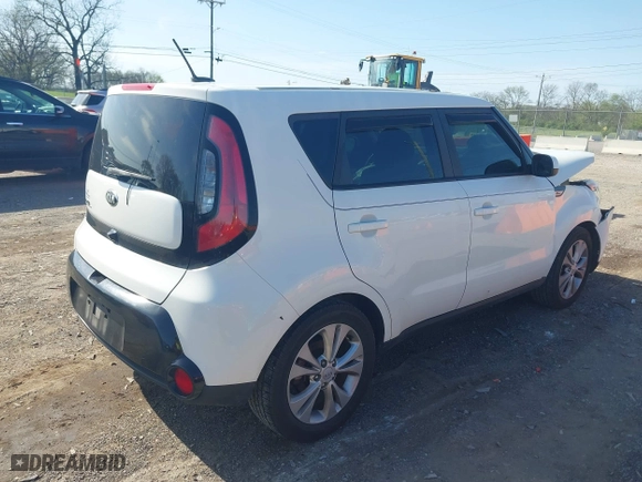 2016 Kia Soul + with VIN KNDJP3A56G7332246, listed as a IAAI auction lot 42003800 with 78,621 mi miles. Bid and sale history available at carsss.com. Image 4.