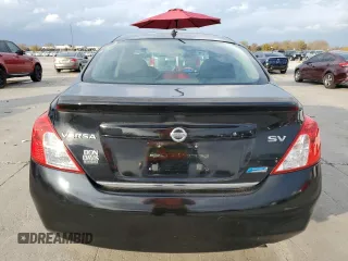 2012 Nissan Versa SV with VIN 3N1CN7AP2CL850046, listed as a Copart auction lot 85143004 with 135,226 mi miles and Salvage Title. Bid and sale history available at carsss.com. Image 6.