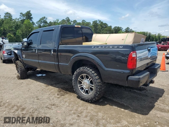 2013 Ford F-250 XL with VIN 1FT7W2BT1DEB69825, listed as a Copart auction lot 60262245 with 132,596 mi miles and Salvage title. Bid and sale history available at DreamBid. Image 2.