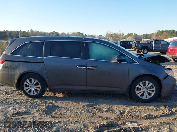 2016 Honda Odyssey EX-L with VIN 5FNRL5H60GB074826, listed as a IAAI auction lot 41733197 with Not Provided miles and . Bid and sale history available at DreamBid. Image 12.