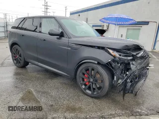 2025 Land Rover Range Rover Sport with VIN SAL1L9E93SA424804, listed as a Copart auction lot 49414945 with 1,007 mi miles and Salvage title. Bid and sale history available at DreamBid. Image 4.