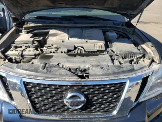 2020 Nissan Armada SL with VIN JN8AY2NCXLX518841, listed as a Copart auction lot 80346634 with 0 mi miles and Salvage Title. Bid and sale history available at carsss.com. Image 11.