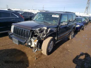 2006 Jeep Commander with VIN 1J8HH48K46C289215, listed as a Copart auction lot 49974164 with 262,499 mi miles and Salvage Title. Bid and sale history available at carsss.com. Image 1.
