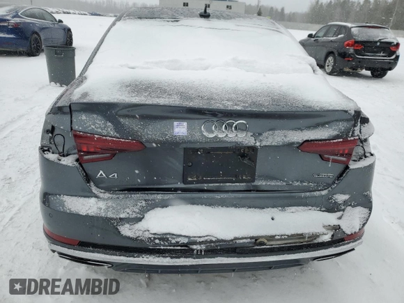 2019 Audi A4 Prestige with VIN WAUFNAF47KA121646, listed as a Copart auction lot 83153154 with 68,912 mi miles and Salvage Title. Bid and sale history available at carsss.com. Image 6.