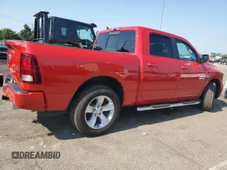 2016 Ram 1500 Sport z VIN 1C6RR7MT0GS173405, wystawiony jako Copart lot #60513475 z przebiegiem 121 110 mil mil oraz Szkoda całkowita • Salvage title. Historia ofert i sprzedaży dostępna na DreamBid. Obrazek 3.