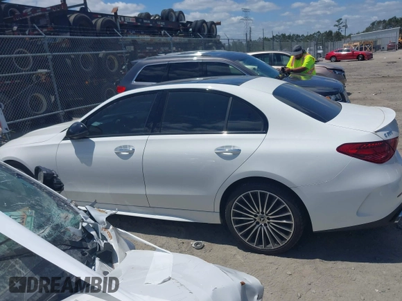 2023 Mercedes-Benz C 300 with VIN W1KAF4GB9PR090892, listed as a IAAI auction lot 42147894 with 48,792 mi miles and . Bid and sale history available at DreamBid. Image 14.