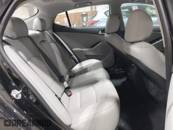2013 Kia Optima EX with VIN 5XXGN4A73DG254485, listed as a IAAI auction lot 42097254 with 157,053 mi miles. Bid and sale history available at carsss.com. Image 8.