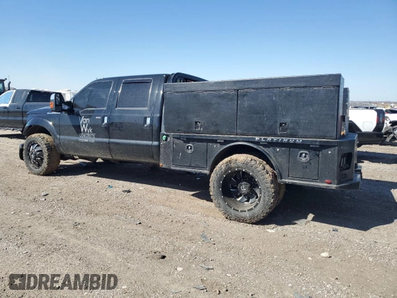 2013 Ford F-350 XL with VIN 1FT8W3DT3DEB23484, listed as a Copart auction lot 52774835 with 276,138 mi miles and Salvage title. Bid and sale history available at DreamBid. Image 2.