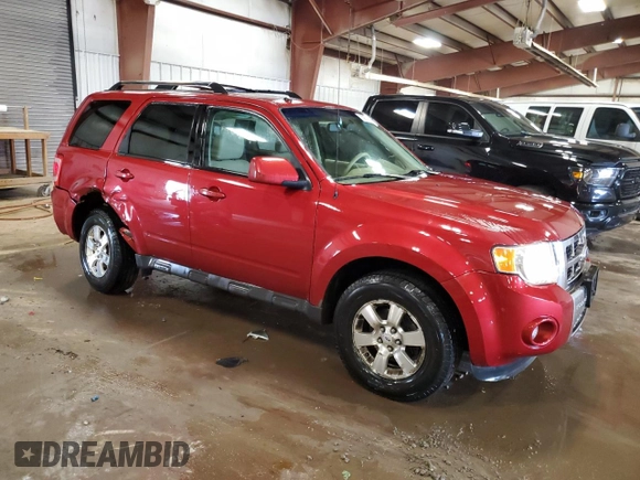 2012 Ford Escape Limited with VIN 1FMCU9EG5CKB74873, listed as a Copart auction lot 59742585 with 126,889 mi miles and Clean title. Bid and sale history available at DreamBid. Image 4.