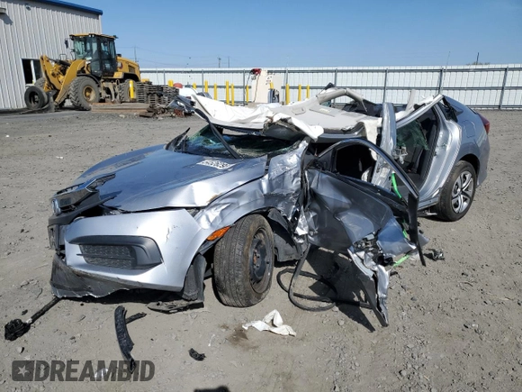 2016 Honda Civic Sedan LX with VIN 19XFC2F56GE250974, listed as a Copart auction lot 54526295 with Not Provided miles and Salvage Title. Bid and sale history available at carsss.com. Image 1.