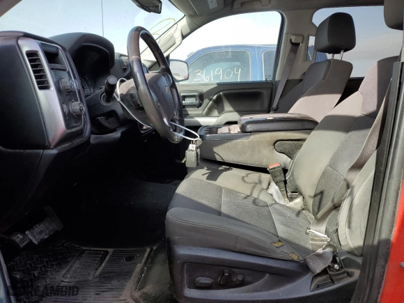 2014 Chevrolet Silverado 1500 LT with VIN 3GCUKREC2EG442803, listed as a Copart auction lot 51065235 with 98,979 mi miles and Salvage Title. Bid and sale history available at carsss.com. Image 7.