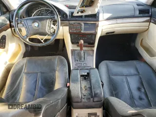 2000 BMW 7 Series 740iL with VIN WBAGH8346YDP11238, listed as a Copart auction lot 81122224 with 128,539 mi miles and Salvage Title. Bid and sale history available at carsss.com. Image 8.