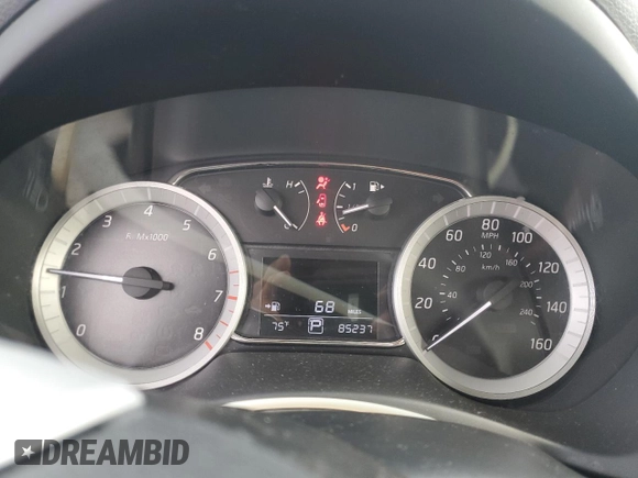 2015 Nissan Sentra SV with VIN 3N1AB7AP9FY286709, listed as a Copart auction lot 41843985 with 85,237 mi miles and Salvage Title. Bid and sale history available at DreamBid. Image 9.