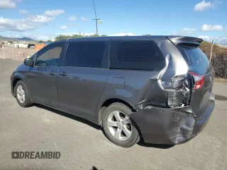 2017 Toyota Sienna L with VIN 5TDZZ3DC7HS895580, listed as a Copart auction lot 81540534 with 47,732 mi miles and Clean Title. Bid and sale history available at DreamBid. Image 2.