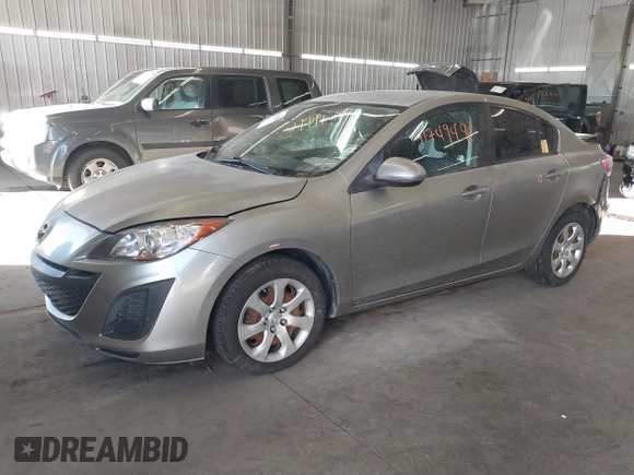 2010 Mazda 3 i SV with VIN JM1BL1SF5A1266732, listed as a IAAI auction lot 41749490 with 61,740 mi miles and . Bid and sale history available at DreamBid. Image 2.