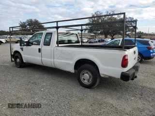 2008 Ford Super Duty F-250 SRW XL with VIN 1FTSX20R48EC09657, listed as a Copart auction lot 89409565 with 0 mi miles and Clean Title. Bid and sale history available at carsss.com. Image 2.