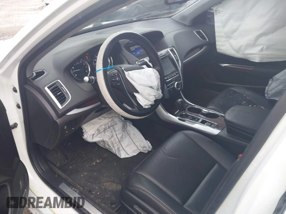 2015 Acura TLX with VIN 19UUB1F39FA020674, listed as a IAAI auction lot 41964784 with 98,579 mi miles and . Bid and sale history available at carsss.com. Image 5.