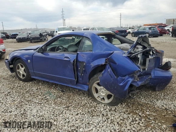 2004 Ford Mustang Standard with VIN 1FAFP40644F206707, listed as a Copart auction lot 50962995 with 251,959 mi miles and Salvage Title. Bid and sale history available at carsss.com. Image 2.
