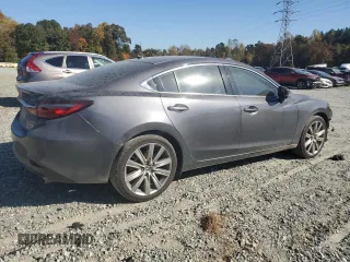 2021 Mazda 6 Signature with VIN JM1GL1XY0M1617051, listed as a Copart auction lot 76715774 with 43,925 mi miles and Salvage Title. Bid and sale history available at DreamBid. Image 3.