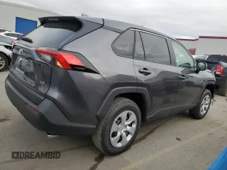 2025 Toyota RAV4 LE with VIN 2T3H1RFV4SC308652, listed as a Copart auction lot 46656685 with 203 mi miles and Salvage Title. Bid and sale history available at carsss.com. Image 3.