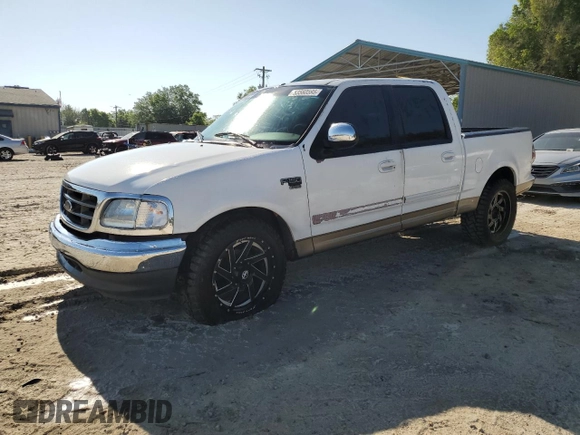 2001 Ford F-150 XLT with VIN 1FTRW07W11KB44405, listed as a Copart auction lot 53560595 with 272,881 mi miles and Salvage title. Bid and sale history available at DreamBid. Image 1.