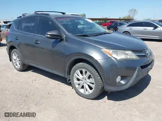 2015 Toyota RAV4 Limited with VIN JTMYFREV8FD056862, listed as a IAAI auction lot 42000086 with 180,144 mi miles. Bid and sale history available at carsss.com. Image 1.