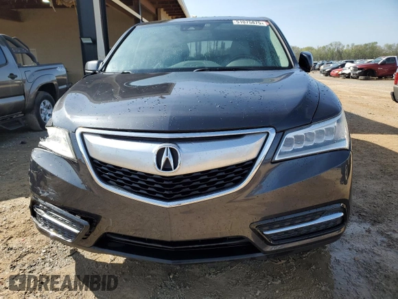 2016 Acura MDX w/Tech with VIN 5FRYD3H42GB006652, listed as a Copart auction lot 51075875 with 146,451 mi miles and Salvage Title. Bid and sale history available at carsss.com. Image 5.