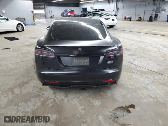 2022 Tesla Model S Plaid с VIN 5YJSA1E65NF487665, выставлен на аукционе Copart как лот 55261025 с пробегом Не указан миль и Списание • Salvage title. История ставок и продаж доступна на DreamBid. Изображение 6.