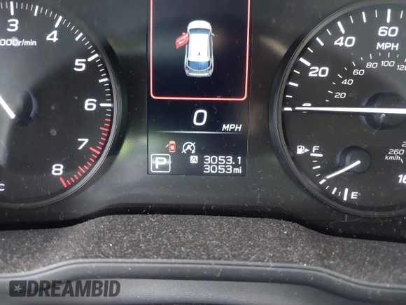 2024 Subaru Impreza with VIN JF1GUABC0R8896160, listed as a IAAI auction lot 42063084 with 3,053 mi miles and . Bid and sale history available at DreamBid. Image 16.