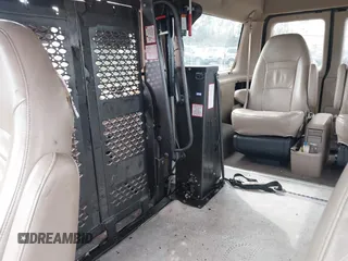 2002 Ford Econoline Passenger XL with VIN 1FMRE11L82HA83636, listed as a IAAI auction lot 41718025 with 153,581 mi miles and . Bid and sale history available at DreamBid. Image 8.
