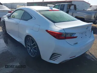 2015 Lexus RC 350 F Sport with VIN JTHHE5BC0F5004911, listed as a IAAI auction lot 41360291 with Not provided miles and . Bid and sale history available at DreamBid. Image 3.
