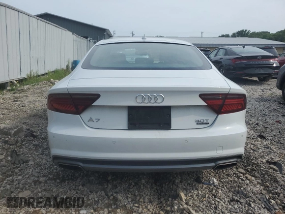 2018 Audi A7 Prestige with VIN WAU23AFC0JN050518, listed as a Copart auction lot 64416734 with 79,944 mi miles and Salvage Title. Bid and sale history available at carsss.com. Image 6.